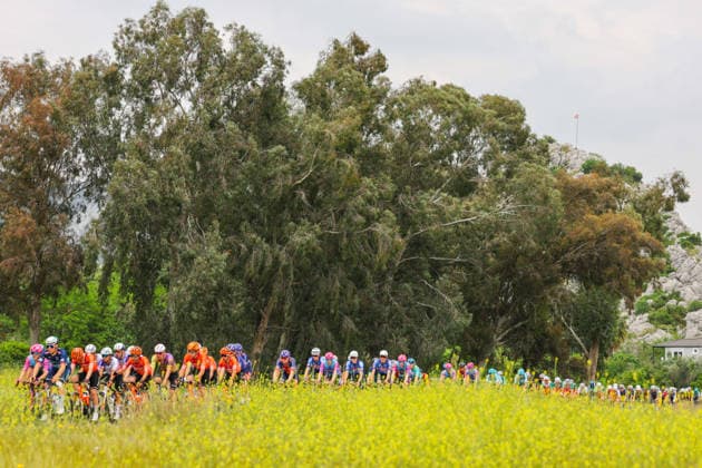 The 61st Presidential Cycling Tour of Turkiye (TUR 2026) has officially begun, starting with its opening stage in the coastal town of Cesme, Izmir. Held under the auspices of the Presidency of the Republic of Türkiye, this prestigious UCI ProSeries race brings together 23 teams and 161 world-class cyclists to compete over eight days, from April 26 to May 3, 2026...The 2026 edition unfolds across routes showcasing some of Türkiye s most striking landscapes. Starting in Cesme, the race follows the Aegean and Mediterranean coastlines, covering stages through Antalya and the southern shores before concluding in the capital, Ankara. Beyond sporting competition, the tour plays a key role in promoting Türkiye s natural and cultural richness on a global stage..This year, the race consists of 8 stages covering approximately 1,200 kilometers. Nearly 20 teams and over 150 riders from around the world are competing, under the coordination of the Turkish Cycling Federation..With the first three stages completed, the pace in the peloton has intensified and the general classification has begun to take shape. Sprint finishes and technically demanding routes have stood out, with the third stage drawing attention for its high tempo and dramatic finale..The third stage of the 61st Presidential Cycling Tour of Türkiye (TUR 2026) was won by Colombian rider Ivan Ramiro Sosa of Equipo Kern Pharma. Covering the 132.7-kilometer Marmaris-Kıran route, Sosa finished in 3 hours, 40 minutes, and 25 seconds. In the summit finish, Australian rider Sebastian Berwick of Caja Rural-Seguros RGA placed second, while French rider Nicolas Breuillard of TotalEnergies finished third..As the race progresses, challenging climbs and critical time gaps are expected to further heighten the excitement. The tour continues to deliver a compelling blend of elite competition and global vis Copyright: RizaxOzel 19081564
