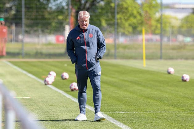 Kjetil Lone (FC Bayern Muenchen, Co-Trainer), Freisteller, GER, Offizielles Abschlusstraining FC Bayern Muenchen, Fussball, UEFA Womens Champions League, Halbfinale, Rueckspiel, Saison 2025 2026, 02.05.2026, GER, Offizielles Abschlusstraining FC Bayern Muenchen, Fussball, UEFA Womens Champions League, Halbfinale, Rueckspiel, Saison 2025 2026, 02.05.2026 Muenchen Copyright: xEibner-Pressefoto JennixMaulx EP_JML