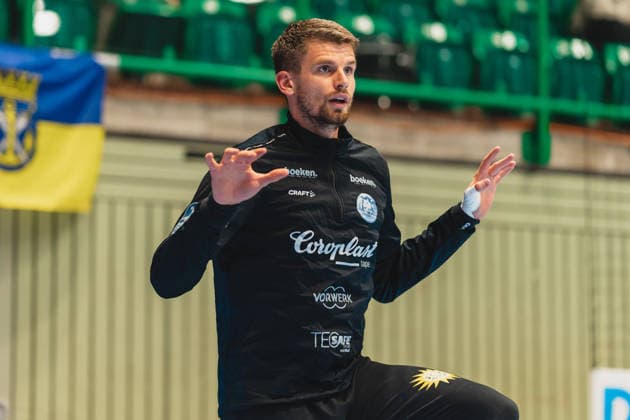 Christopher Rudeck (Bergischer HC, 01) beim warm machen Bergischer HC vs. TSV Hannover-Burgdorf, Handball, Daikin 1.HBL, 30.Spieltag, Saison 2025 26, 02.04.2026, Bergischer HC vs. TSV Hannover-Burgdorf, Handball, Daikin 1.HBL, 30.Spieltag, Saison 2025 26, 02.04.2026 Wuppertal Copyright: xEibner-Pressefoto LukasxBaldygax EP_LBA