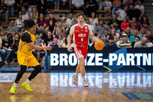 , GER, Bozic Estriche Knights Kirchheim vs. RheinStars Koeln, BARMER 2. Basketball Bundesliga, 34. Spieltag, Saison 2025 2026, 02.05.2026 , GER, Bozic Estriche Knights Kirchheim vs. RheinStars Koeln, BARMER 2. Basketball Bundesliga, 34. Spieltag, Saison 2025 2026, 02.05.2026 Goeppingen Copyright: xEibner-Pressefoto NinaxSanderx EP_NSR