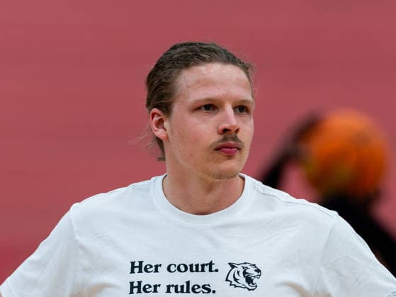 Benedikt Cords (Tigers Tuebingen Athletiktrainer), Tigers Tuebingen vs. Eisbaeren Bremerhaven, Basketball, 2. Basketball Bundesliga ProA, Saison 2025 2026, Spieltag 34, 02.05.2026, Tigers Tuebingen vs. Eisbaeren Bremerhaven, Basketball, 2. Basketball Bundesliga ProA, Saison 2025 2026, Spieltag 34, 02.05.2026 Tuebingen Copyright: xEibner-Pressefoto FlorianxSchustx EP_FSU