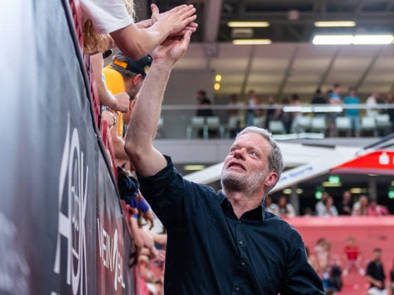Eric Detlev (Tigers Tuebingen Head Coach), Tigers Tuebingen vs. Eisbaeren Bremerhaven, Basketball, 2. Basketball Bundesliga ProA, Saison 2025 2026, Spieltag 34, 02.05.2026, Tigers Tuebingen vs. Eisbaeren Bremerhaven, Basketball, 2. Basketball Bundesliga ProA, Saison 2025 2026, Spieltag 34, 02.05.2026 Tuebingen Copyright: xEibner-Pressefoto FlorianxSchustx EP_FSU