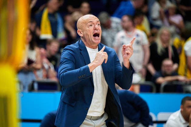 Rodrigo Pastore (Niners Chemnitz, Head Coach), GER, ALBA Berlin vs. Chemnitz 99ers, Basketball Herren, easy Credit BBL, Saison 2025 2026, 32. Spieltag, 03.05.2026 GER, ALBA Berlin vs. Chemnitz 99ers, Basketball Herren, easy Credit BBL, Saison 2025 2026, 32. Spieltag, 03.05.2026 Berlin