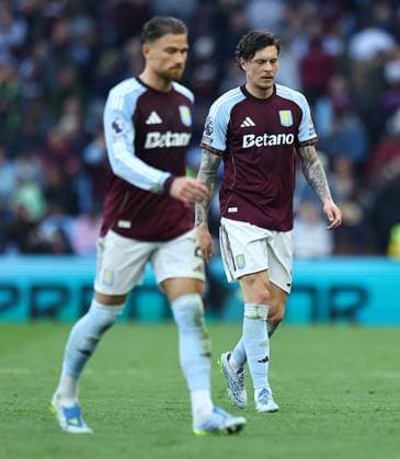 Victor Lindelof of Aston Villa reacts Aston Villa v Tottenham Hotspur, Premier League, Football, Villa Park, Birmingham , UK - 03 May 2026Birmingham Villa Park United Kingdom EDITORIAL USE ONLY No use with unauthorised audio, video, data, fixture lists, club league logos or live services. Online in-match use limited to 120 images, no video emulation. No use in betting, games or single club league player publications. Copyright: xMichaelxZemanek Shutterstockx 16854596bf