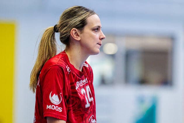 Anika Niederwieser (Thueringer HC, 14) in Enttaeuschung nach 35:24 Niederlage GER, HSG Blomberg-Lippe vs. Thueringer HC, Handball, 1. Bundesliga Frauen, Play-Offs, Halbfinale, Spiel 3, 09.05.2026 GER, HSG Blomberg-Lippe vs. Thueringer HC, Handball, 1. Bundesliga Frauen, Play-Offs, Halbfinale, Spiel 3, 09.05.2026 Blomberg Copyright: xEibner-Pressefoto JanxRollingerx EP_JSK