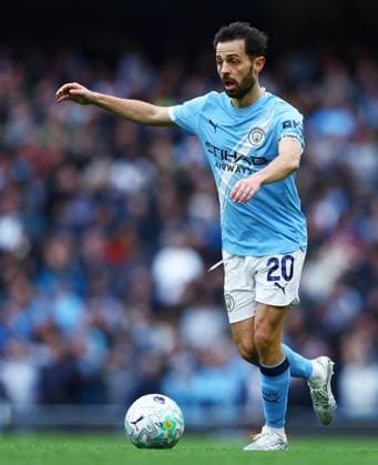 Bernardo Silva of Manchester City Manchester City v Brentford, Premier League, Football, Etihad Stadium, Manchester , UK - 09 May 2026Manchester Etihad Stadium United Kingdom EDITORIAL USE ONLY No use with unauthorised audio, video, data, fixture lists, club league logos or live services. Online in-match use limited to 120 images, no video emulation. No use in betting, games or single club league player publications. Copyright: xMattxWest Shutterstockx 16861722bq