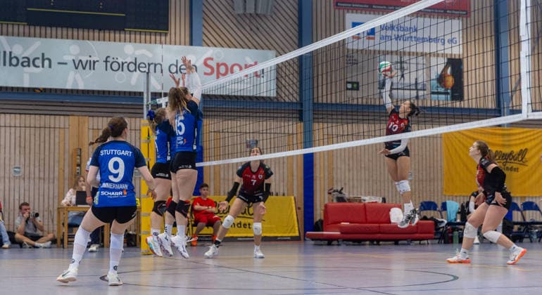 Darija Panic (Barock Volleys MTV Ludwigsburg, 10) beim Schmettern. Barock Volleys MTV Ludwigsburg vs TSV GA Stuttgart, Volleyball,VLW-Pokal Damen,Finale, Saison 2025 2026, 09.05.2026, Barock Volleys MTV Ludwigsburg vs TSV GA Stuttgart, Volleyball,VLW-Pokal Damen,Finale, Saison 2025 2026, 09.05.2026 Aalen-Waldhausen Copyright: xEibner-Pressefoto DavidexDixGiovx EP_DGI