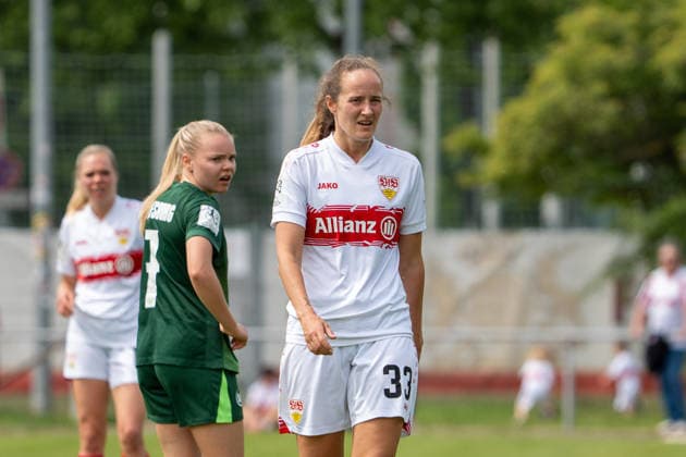 GER, VfB Stuttgart Frauen vs. VfL Wolfsburg II, Fussball, 2. Frauen-Bundesliga, 25. Spieltag, Spielzeit 2025 2026, 10.085.2026, GER, VfB Stuttgart Frauen vs. VfL Wolfsburg II, Fussball, 2. Frauen-Bundesliga, 25. Spieltag, Spielzeit 2025 2026, 10.085.2026, Stuttgart Copyright: xEibner-Pressefoto EdwardxCheungx EP_ECG