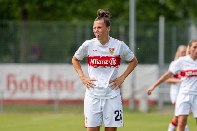 Nicole Billa (VFB Stuttgart Frauen, 26), GER, VfB Stuttgart Frauen vs. VfL Wolfsburg II, Fussball, 2. Frauen-Bundesliga, 25. Spieltag, Spielzeit 2025 2026, 10.085.2026, GER, VfB Stuttgart Frauen vs. VfL Wolfsburg II, Fussball, 2. Frauen-Bundesliga, 25. Spieltag, Spielzeit 2025 2026, 10.085.2026, Stuttgart Copyright: xEibner-Pressefoto EdwardxCheungx EP_ECG