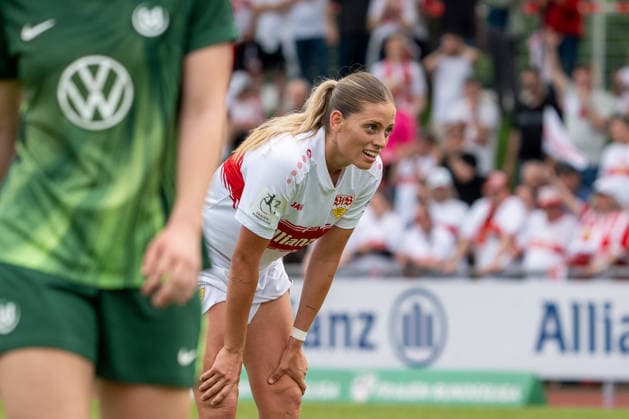 Dafina Redzepi (VFB Stuttgart Frauen, 07), GER, VfB Stuttgart Frauen vs. VfL Wolfsburg II, Fussball, 2. Frauen-Bundesliga, 25. Spieltag, Spielzeit 2025 2026, 10.085.2026, GER, VfB Stuttgart Frauen vs. VfL Wolfsburg II, Fussball, 2. Frauen-Bundesliga, 25. Spieltag, Spielzeit 2025 2026, 10.085.2026, Stuttgart Copyright: xEibner-Pressefoto EdwardxCheungx EP_ECG