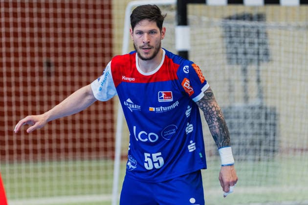 Csaba Leimeter (HBW Balingen-Weilstetten, 55) HSG Krefeld Niederrhein vs. HBW Balingen-Weilstetten, Handball, 2.HBL, 31.Spieltag, Saison 2025 26, 10.05.2026, HSG Krefeld Niederrhein vs. HBW Balingen-Weilstetten, Handball, 2.HBL, 31.Spieltag, Saison 2025 26, 10.05.2026 Krefeld Copyright: xEibner-Pressefoto LukasxBaldygax EP_LBA