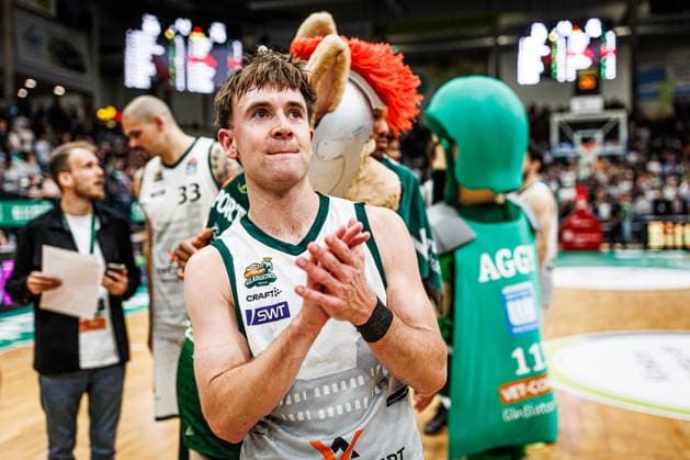Steven Ashworth (Gladiators Trier), Vet Concept Gladiators Trier vs MBC Syntainics, Basketball, easyCredit BBL, 34. Spieltag, Saison 2025 2026, 10.05.2026 Vet Concept Gladiators Trier vs MBC Syntainics, Basketball, easyCredit BBL, 34. Spieltag, Saison 2025 2026, 10.05.2026 Copyright: xEibner-Pressefoto AlexanderxNeisx EP_ANS