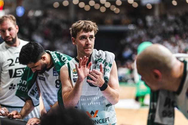 Steven Ashworth (Gladiators Trier), Vet Concept Gladiators Trier vs Rostock Seawolves, Basketball, easyCredit BBL, Play Ins, Saison 2025 2026, 14.05.2026 Vet Concept Gladiators Trier vs Rostock Seawolves, Basketball, easyCredit BBL, Play Ins, Saison 2025 2026, 14.05.2026 Copyright: xEibner-Pressefoto AlexanderxNeisx EP_ANS
