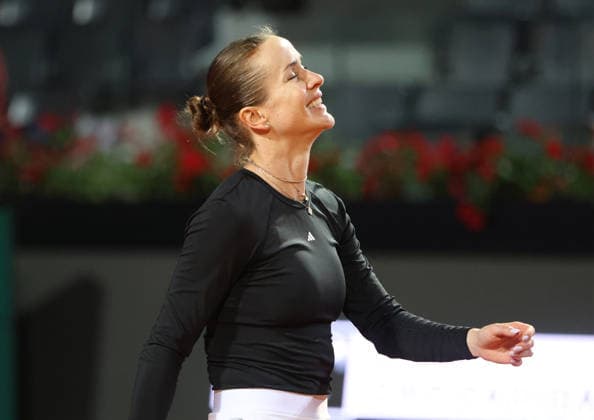 May 15, 2026, Rome, Lazio, Italy: ELINA SVITOLINA of Ukraine after the match against I. Swiatek of Poland in the semifinals of tennis tournament WTA, Tennis Damen 1000 Internazionali BNL Dâ€⠢Italia, Rome, Italy. Svitolina won 6:4, 2:6, 6:2. Tennis 2026, WTA Italian Open: Elina Svitolina 6:4, 2:6, 6:2 - ZUMAc278 20260515_zsp_c278_052 Copyright: xMarcinxCholewinskix