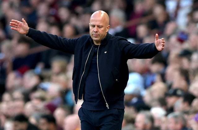 Liverpool manager Arne Slot shows a look of dejection Aston Villa v Liverpool, Premier League, Football, Villa Park, Birmingham, UK - 15 May 2026Birmingham Villa Park United Kingdom EDITORIAL USE ONLY No use with unauthorised audio, video, data, fixture lists, club league logos or live services. Online in-match use limited to 120 images, no video emulation. No use in betting, games or single club league player publications. Copyright: xKieranxMcManus Shutterstockx 16876814aa