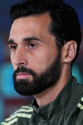 May 16, 2026, Valdebebas, Madrid, Spain: Alvaro Arbeloa, head coach of Real Madrid, attends his press conference, PK, Pressekonferenz during the training day of Real Madrid ahead the Spanish League, LaLiga EA Sports, football match against Sevilla FC at Ciudad Deportiva Real Madrid on May 16, 2026, in Madrid, Spain. Valdebebas Spain - ZUMAa181 20260516_zaa_a181_020 Copyright: xDennisxAgyemanx