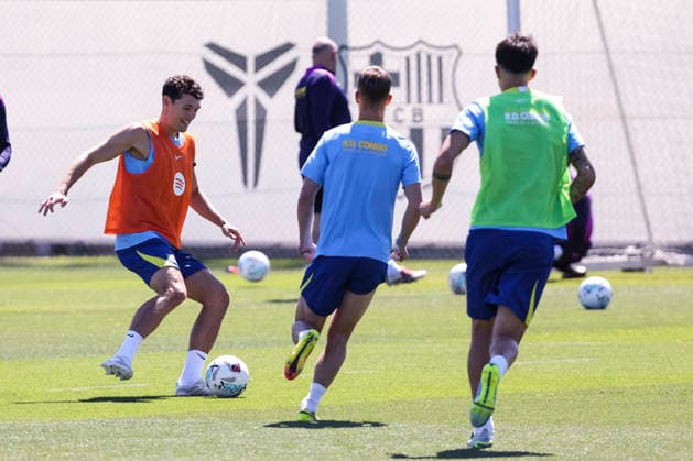 May 16, 2026, Sant Joan Despi, Barcelona, SPAIN: Andreas Christensen during the training day of FC Barcelona, Barca ahead the Spanish League, Laliga EA Sports, football match against Real Betis at Ciudad Esportiva Joan Gamper on May 16, 2026 in Sant Joan Despi, Barcelona, Spain. Sant Joan Despi SPAIN - ZUMAa181 20260516_zaa_a181_099 Copyright: xJavierxBorregox