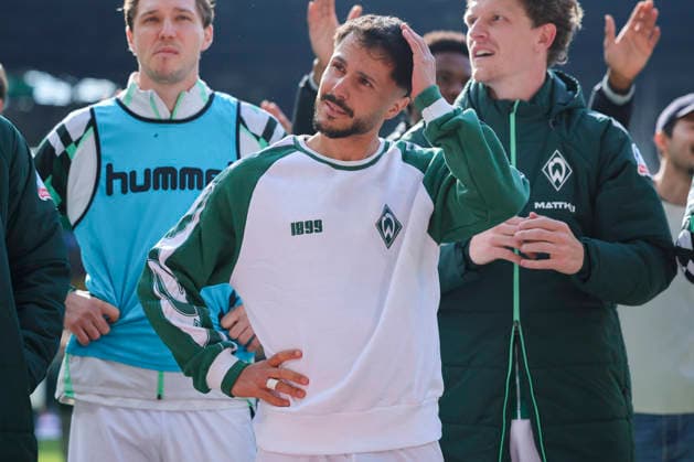 Leonardo Bittencourt (Werder Bremen) schaut enttaeuscht, Bundesliga, SV Werder Bremen v Borussia Dortmund, Weserstadion am 16. May 2026 in Bremen, Deutschland. (Foto von Marco Steinbrenner DeFodi Images) Leonardo Bittencourt (Werder Bremen) looks dejected, Bundesliga, SV Werder Bremen v Borussia Dortmund, Weserstadion, May 16, 2026 in Bremen, Germany. (Photo by Marco Steinbrenner DeFodi Images) DFL regulations prohibit any use of photographs as image sequences and or quasi-video. -