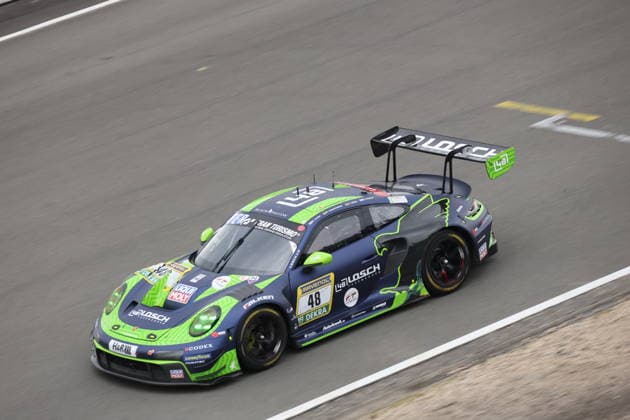 RECORD DATE NOT STATED 48 Patrick Assenheimer (Heilbronn GER) Tobias Mueller(Euskirchen GER) Dylan Pereira (LUX) Daan Arrow (NDL), Porsche 911 GT3 R Evo2, Team: 48 Lorsch Motorsport by Black Falcon (GER) GER, Motorsport, 54. ADAC Ravenol 24H-Rennen Nuerburgring 2025, Rennen, Nuerburg, 17.05.2026 GER, Motorsport, 54. ADAC Ravenol 24H-Rennen Nuerburgring 2025, Rennen, Nuerburg, 17.05.2026 Nuerburg Copyright: xEibner-Pressefoto JuergenxAugstx EP_JAT