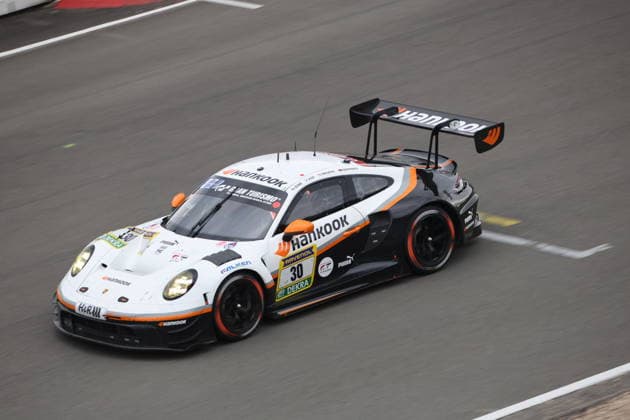 RECORD DATE NOT STATED 30 Jongkyum Kim (KOR) Roelof Bruins (ARE) Steven Cho (KOR) Marco Seefried (Wildschoenau GER), Porsche 911 GT3 R Evo2, Team: Hankook Competition (GER) GER, Motorsport, 54. ADAC Ravenol 24H-Rennen Nuerburgring 2025, Rennen, Nuerburg, 17.05.2026 GER, Motorsport, 54. ADAC Ravenol 24H-Rennen Nuerburgring 2025, Rennen, Nuerburg, 17.05.2026 Nuerburg Copyright: xEibner-Pressefoto JuergenxAugstx EP_JAT