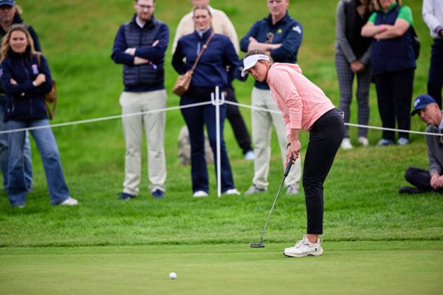 GER, Winsen (Luhe), Amundi German Masters, Ladies European Tour (LET), (14.05.-17.05.2026), Green Eagle Golf Courses, Round 4, Leonie Harm (Deutschland), Siegerin des AMUNDI German Masters, Runde 4, Samstag 17.05.2026,Runde 4, GER, Winsen (Luhe), Amundi German Masters, Ladies European Tour (LET), (14.05.-17.05.2026), Green Eagle Golf Courses, Copyright: xClaudiusxRauchx