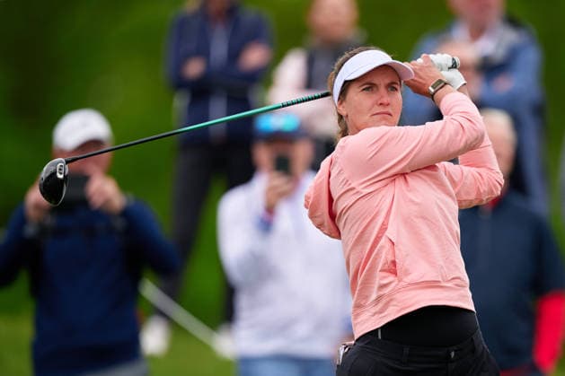 GER, Winsen (Luhe), Amundi German Masters, Ladies European Tour (LET), (14.05.-17.05.2026), Green Eagle Golf Courses, Round 4, Leonie Harm (Deutschland), Siegerin des AMUNDI German Masters, Runde 4, Samstag 17.05.2026,Runde 4, GER, Winsen (Luhe), Amundi German Masters, Ladies European Tour (LET), (14.05.-17.05.2026), Green Eagle Golf Courses, Copyright: xClaudiusxRauchx