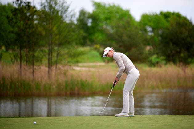 GER, Winsen (Luhe), Amundi German Masters, Ladies European Tour (LET), (14.05.-17.05.2026), Green Eagle Golf Courses, Round 4, Alexandra Foersterling (Germany), Runde 4, Samstag 17.05.2026, GER, Winsen (Luhe), Amundi German Masters, Ladies European Tour (LET), (14.05.-17.05.2026), Green Eagle Golf Courses, Copyright: xClaudiusxRauchx