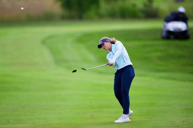 GER, Winsen (Luhe), Amundi German Masters, Ladies European Tour (LET), (14.05.-17.05.2026), Green Eagle Golf Courses, Round 4, Sara Kouskova (Czech Republic), Runde 4, Samstag 17.05.2026, GER, Winsen (Luhe), Amundi German Masters, Ladies European Tour (LET), (14.05.-17.05.2026), Green Eagle Golf Courses, Copyright: xClaudiusxRauchx