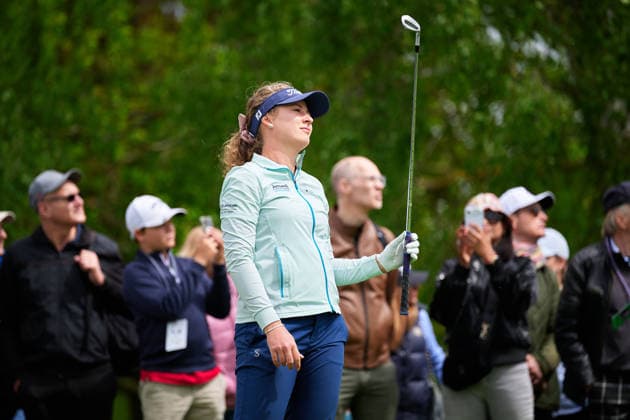 GER, Winsen (Luhe), Amundi German Masters, Ladies European Tour (LET), (14.05.-17.05.2026), Green Eagle Golf Courses, Round 4, Sara Kouskova (Czech Republic), Runde 4, Samstag 17.05.2026, GER, Winsen (Luhe), Amundi German Masters, Ladies European Tour (LET), (14.05.-17.05.2026), Green Eagle Golf Courses, Copyright: xClaudiusxRauchx