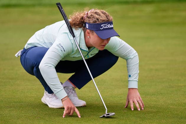 GER, Winsen (Luhe), Amundi German Masters, Ladies European Tour (LET), (14.05.-17.05.2026), Green Eagle Golf Courses, Round 4, Sara Kouskova (Czech Republic), Runde 4, Samstag 17.05.2026, GER, Winsen (Luhe), Amundi German Masters, Ladies European Tour (LET), (14.05.-17.05.2026), Green Eagle Golf Courses, Copyright: xClaudiusxRauchx