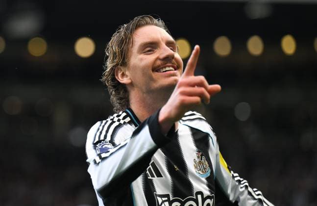 Nick Woltemade of Newcastle United celebrates scoring their first goal Newcastle United v West Ham United, Premier League, Football, St James Park, Newcastle, UK - 17 May 2026Newcastle St James Park United Kingdom EDITORIAL USE ONLY No use with unauthorised audio, video, data, fixture lists, club league logos or live services. Online in-match use limited to 120 images, no video emulation. No use in betting, games or single club league player publications. Copyright: xRichardxLee Shutterstockx 16877466ar
