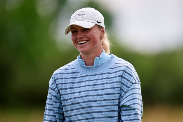 GER, Winsen (Luhe), Amundi German Masters, Ladies European Tour (LET), (14.05.-17.05.2026), Green Eagle Golf Courses, Round 4, Sofie Kibsgaard (Denmark) Runde 4, Samstag 17.05.2026, GER, Winsen (Luhe), Amundi German Masters, Ladies European Tour (LET), (14.05.-17.05.2026), Green Eagle Golf Courses, Copyright: xClaudiusxRauchx