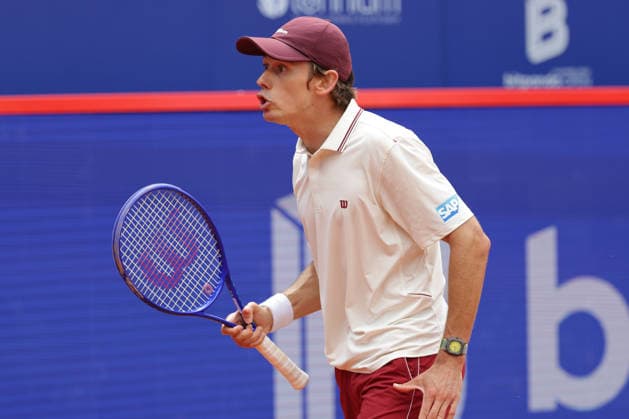 2026.05.18, xFSx, Bitpanda Open Hamburg ATP500, Herren-Tennistunier in Hamburg , Am Rothembaum in Hamburg , Alex De Minaur (AUS) enttaeuscht, enttaeusch schauend, dissapointed, traurig, frustriert, frust, gefrustet Copyright: HMBxMedia FernandoxSoares