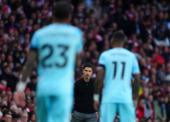 Arsenal Manager Mikel Arteta Arsenal v Burnley, Premier League, Football, Emirates Stadium, London, UK - 18 May 2026London Emirates Stadium United Kingdom EDITORIAL USE ONLY No use with unauthorised audio, video, data, fixture lists, club league logos or live services. Online in-match use limited to 120 images, no video emulation. No use in betting, games or single club league player publications. Copyright: xJavierxGarcia Shutterstockx 16881286ci