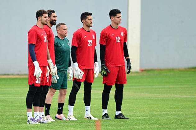 Iran National Football Team starts preparations in Turkiye s Antalya ahead of 2026 FIFA World Cup, WM, Weltmeisterschaft, Fussball ANTALYA, TURKIYE - MAY 19: Members of the Iran National Football Team take part in a training session at the Mardan Sports Complex in Antalya, Turkiye on May 19, 2026. The national team, Nationalteam launched their training camp in southern Turkiye to prepare for the upcoming 2026 FIFA World Cup, jointly hosted by the United States, Canada, and Mexico. Orhan Cicek Anadolu Antalya Turkey. Editorial use only. Please get in touch for any other usage. Copyright: x2026xAnadoluxOrhanxCicekx