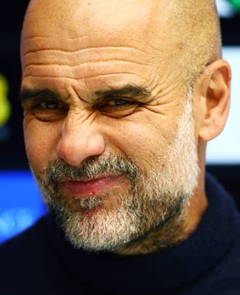 Manchester City Manager Pep Guardiola in a post match press conference, PK, Pressekonferenz AFC Bournemouth v Manchester City, Premier League, Football, Vitality Stadium, Bournemouth, UK - 19 May 2026Bournemouth Vitality Stadium United Kingdom EDITORIAL USE ONLY No use with unauthorised audio, video, data, fixture lists, club league logos or live services. Online in-match use limited to 120 images, no video emulation. No use in betting, games or single club league player publications. Copyright: xJamesxMarsh Shutterstockx 16881288bx
