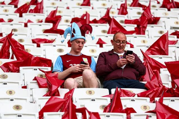 Aston Villa fans enjoy the pre-match atmosphere SC Freiburg v Aston Villa, UEFA Europa League, Final, Football, Besiktas Park, Istanbul, Turkiye - 20 May 2026Istanbul Besiktas Park United Kingdom EDITORIAL USE ONLY No use with unauthorised audio, video, data, fixture lists, club league logos or live services. Online in-match use limited to 120 images, no video emulation. No use in betting, games or single club league player publications. Copyright: xJamesxMarsh Shutterstockx 16883157l