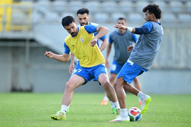 Iranian national football team s training ANTALYA, TURKIYE - MAY 20: Iran s national football team continues its training camp ahead of the 2026 FIFA World Cup, WM, Weltmeisterschaft, Fussball which will be held in the United States, Canada and Mexico, in Antalya, Turkiye on May 20, 2026. The team held an evening training session at the Titanic Sports Complex under head coach Amir Ghalenoei. In the mostly media-open session, players carried out warm-up exercises followed by coordination, agility, and small-sided passing drills. Orhan Cicek Anadolu Antalya Turkey. Editorial use only. Please get in touch for any other usage. Copyright: x2026xAnadoluxOrhanxCicekx