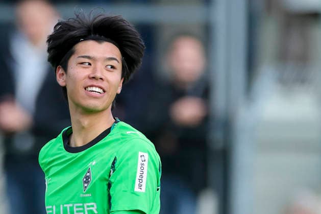 Kota Takai (Borussia Moenchengladbach) lacht, Friendly match, SC Spelle-Venhaus v Borussia Moenchengladbach, Getraenke Hoffmann Stadion am 20. May 2026 in Spelle, Deutschland. (Foto von Marco Steinbrenner DeFodi Images) Kota Takai (Borussia Moenchengladbach) smiles, Friendly match, SC Spelle-Venhaus v Borussia Moenchengladbach, Getraenke Hoffmann Stadion, May 20, 2026 in Spelle, Germany. (Photo by Marco Steinbrenner DeFodi Images) -