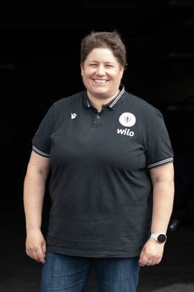 Sabine TSCHAEGE, Tschäge, Bundestrainerin des DRV, Disziplintrainerin Maenner-Riemen, Portraet, Portrait, Porträt, Einzelbild, angeschnittenes Einzelmotiv, Rudern, Praesentation Deutschland-Achter der Saison 2026, am 21.05.2026 in Dortmund Deutschland. Â