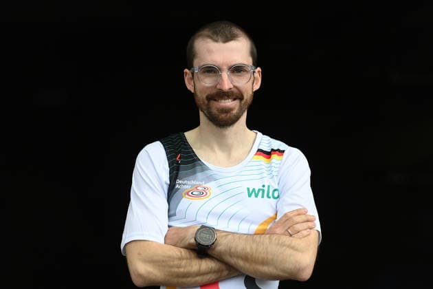 Jonas WIESEN, Rudern, Steuermann Deutschlandachter, Portraet, Portrait, Porträt, Einzelbild, angeschnittenes Einzelmotiv, Rudern, Praesentation Deutschland-Achter der Saison 2026, am 21.05.2026 in Dortmund Deutschland. Â