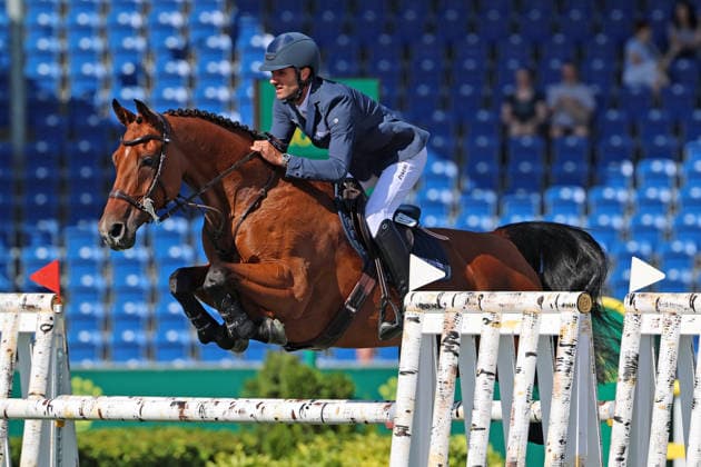 Christian Kukuk (GER) mit Pferd Fantasia De WY , S1 - Preis der Soers, CSI5*, Spezial Zwei-Phasen Springprüfung , Weltfest des Pferdesports, World Equestrian Festival, TSCHIO Aachen 2026, TSCHIO statt CHIO 2026, Aachener Soers, 22. bis 24. Mai 2026, Reitsport, 22.05.2026, Aachen Aachener Soers Deutschland