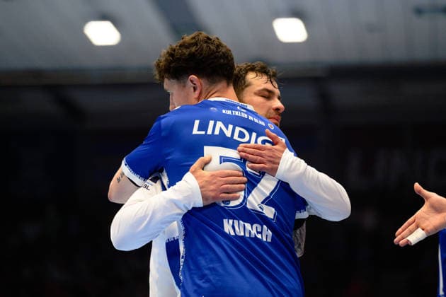 Stanislaw Gorobtschuk (ThSV Eisenach, 16), Justin Kurch (ThSV Eisenach, 52) GER, ThSV Eisenach gegen TBV Lemgo Lippe, 1. Daikin Handballbundesliga, Handball, 32.Spieltag, Saison 2025 2026, 22.05.2026 GER, ThSV Eisenach gegen TBV Lemgo Lippe, 1. Daikin Handballbundesliga, Handball, 32.Spieltag, Saison 2025 2026, 22.05.2026 Eisenach Copyright: xEibner-Pressefoto MartinxHerbstx EP_MHT