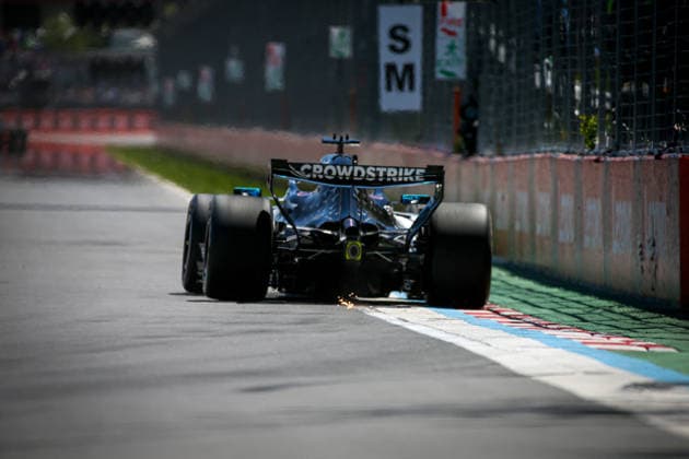 ENGINES - Formula 1 - Formula 1 AWS Canadian Grand Prix 2026 - Round 7 - Circuit Gilles Villeneuve Photo by IPA ABACAPRESS.COM84984040 - (63) George Russell - Mercedes-AMG PETRONAS F1 Team during the Free Practice of Formula 1 AWS Canadian Grand Prix 2026 at Circuit Gilles Villeneuve in Montreal, Canada. Round 7 of the 2026 FIA Formula One World Championship, WM, Weltmeisterschaft held May 22-24, 2026. The Circuit Gilles Villeneuve on Ile Notre-Dame in Montreal, named after the legendary Ferrari driver, hosts the Sprint format for the seventh round. This event weekend features the F1 Sprint format, with a Sprint Shootout and Sprint Race in addition to the standard qualifying session and Grand Prix. during Formula 1 AWS Canadian Grand Prix 2026 - Round 7 - Circuit Gilles Villeneuve, Formula 1 Championship in , , May 22 2026 Copyright: xIPAxSport ABACAx