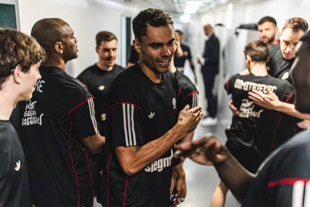 Osacar das Silva (FC Bayern Muenchen Basketball), Vet Concept Gladiators Trier vs FC Bayern Muenchen Basketball, Basketball, easyCredit BBL, Playoffs, Viertelfinale, Spiel 3, Saison 2025 2026, 23.05.2026 Vet Concept Gladiators Trier vs FC Bayern Muenchen Basketball, Basketball, easyCredit BBL, Playoffs, Viertelfinale, Spiel 3, Saison 2025 2026, 23.05.2026 Copyright: xEibner-Pressefoto AlexanderxNeisx EP_ANS