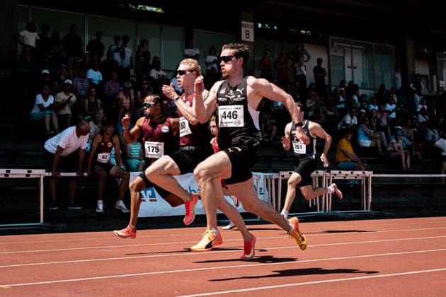 Marvin Schulte (ASV Koeln e.V., 180, 100m Maenner), Kevin Kranz (Sprintteam Wetzlar, 446, 100m Maenner), GER, Leichtathletik, Athletics, Kurpfalz Gala, Weinheim, 23.05.2026, GER, Leichtathletik, Athletics, Kurpfalz Gala, Weinheim, 23.05.2026 Weinheim Copyright: xStefanxMayerx EP_SMR