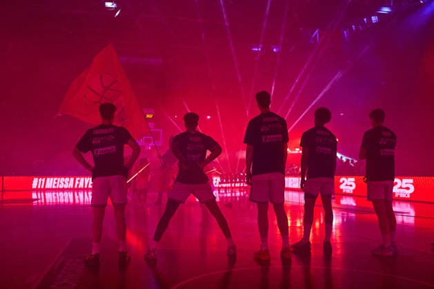 Atmosphaere vor Spielbeginn GER, ratiopharm ulm vs. Bamberg Baskets, Basketball, Playoffs, Viertelfinale, 3. Spiel, EasyCredit BBL, Spielzeit 2025 2026, 23.05.2026 GER, ratiopharm ulm vs. Bamberg Baskets, Basketball, Playoffs, Viertelfinale, 3. Spiel, EasyCredit BBL, Spielzeit 2025 2026, 23.05.2026 Neu-Ulm Copyright: xEibner-Pressefoto GeraldxOelze-dexStoppanyx EP_ODS