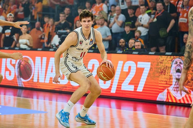 Richard Balint (BMA365 Bamberg Baskets, 11) GER, ratiopharm ulm vs. Bamberg Baskets, Basketball, Playoffs, Viertelfinale, 3. Spiel, EasyCredit BBL, Spielzeit 2025 2026, 23.05.2026 GER, ratiopharm ulm vs. Bamberg Baskets, Basketball, Playoffs, Viertelfinale, 3. Spiel, EasyCredit BBL, Spielzeit 2025 2026, 23.05.2026 Neu-Ulm Copyright: xEibner-Pressefoto GeraldxOelze-dexStoppanyx EP_ODS
