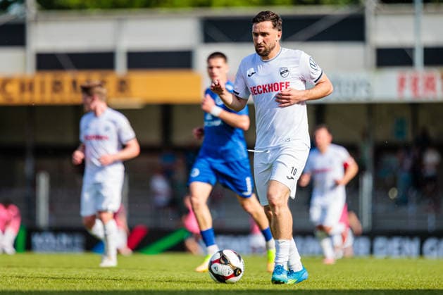 Berkan Taz (SC Verl, 10) GER, SC Verl vs. SF Lotte, Fussball, Westfalenpokal, Finale, Spielzeit 2025 2026, 23.05.2026 DFL Regulations prohibit any use of photographers as image sequences and or quasi-video. GER, SC Verl vs. SF Lotte, Fussball, Westfalenpokal, Finale, Spielzeit 2025 2026, 23.05.2026 Verl Copyright: xEibner-Pressefoto JanxRollingerx EP_JSK