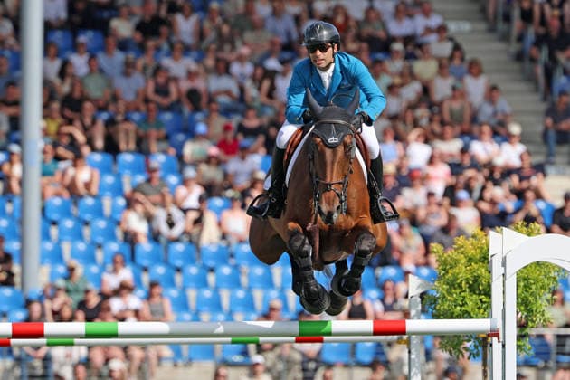 Abdel Said (BEL) mit Pferd Wathnan Bonne Amie , 2. Platz, 2. Qualifikation Rolex Grand Prix, CSI5* - Springprüfung mit Stechen, Weltfest des Pferdesports, World Equestrian Festival, TSCHIO Aachen 2026, TSCHIO statt CHIO 2026, Aachener Soers, 22. bis 24. Mai 2026, Reitsport, 23.05.2026, Aachen Aachener Soers Deutschland